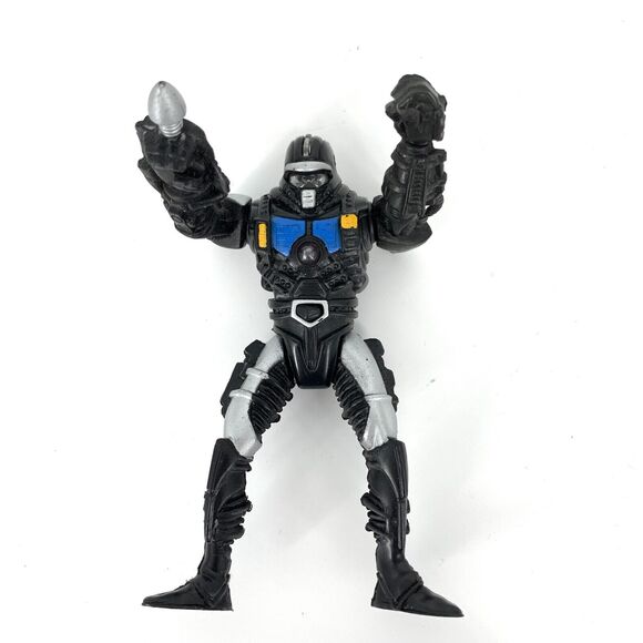 Vintage 90s Transformers Action Figure Black - Picture 1 of 5